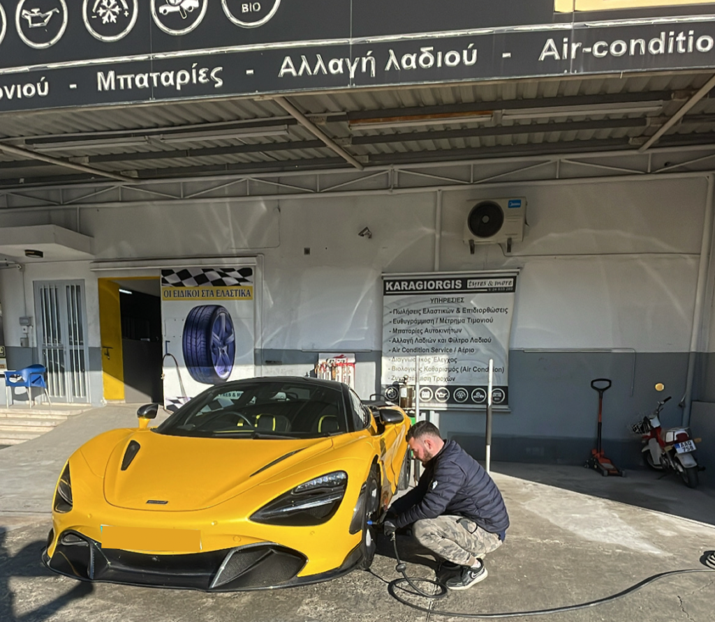 McLaren pirelli tyres by Tyre Experts in Larnaca 